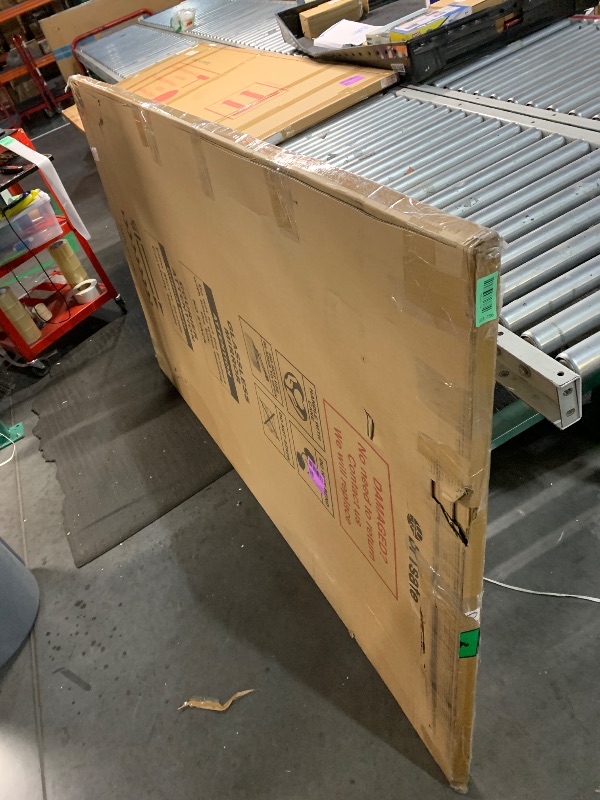 Photo 1 of ***MINOR DAMAGE (DENTS AND SCRATCHES) | TRUCK/TRAILER PICKUP ONLY*** brisafe Home Gym Mirror 360° Swivel on Wheels, 79" X 47" Extra Large Full Body Rolling Mirror for Yoga, Nano Film Super Lightweight Unbreakable Full Length, Silver