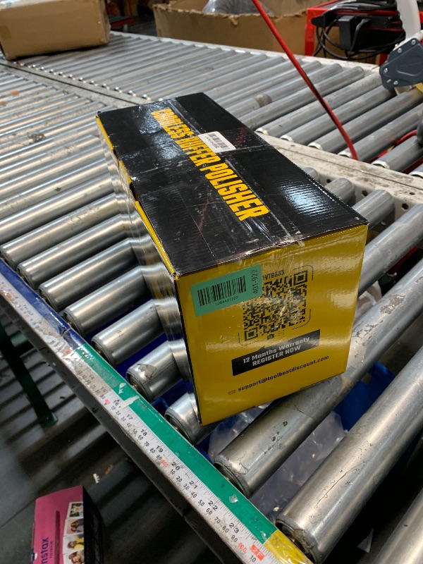 Photo 1 of ***MISSING BATTERY*** VERVEWAVE Cordless Buffer Polisher Kit for Dewalt 20V Battery (No Battery), 6-Inch Orbital Car Polisher Variable Speed 1800—5500 RPM, 17PCS Polishing Accessories, for Car Polishing/Waxing (Tool Only)