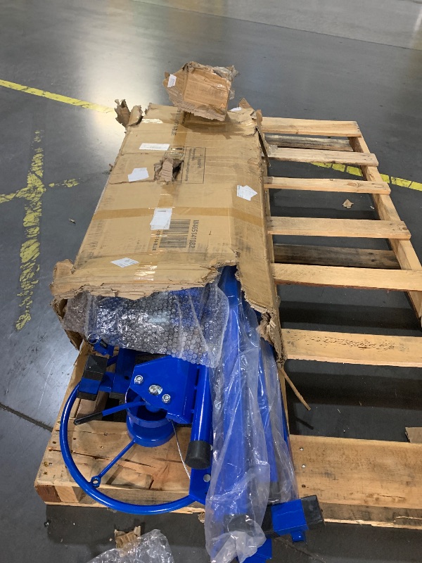 Photo 1 of ***FULL PALLET TRUCK/TRAILER PICKUP ONLY***
Rovibek 11 FT Drywall Lift, Sheetrock Lift Drywall Lift for Ceiling, Drywall Panel Hoist 360° Adjustable Foldable, 150 lbs Heavy Duty Drywall Lifter for Home Improvement (Blue)