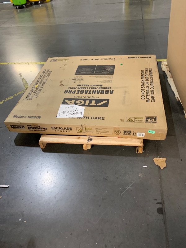 Photo 1 of ***FACTORY SEALED*** 
STIGA ?Advantage Pro Series Ping Pong Tables - 13, 15, 19, and 25mm Tabletops - Quickplay 10 Minute Assembly - Playback Mode - Recreational to Tournament Level, Blue