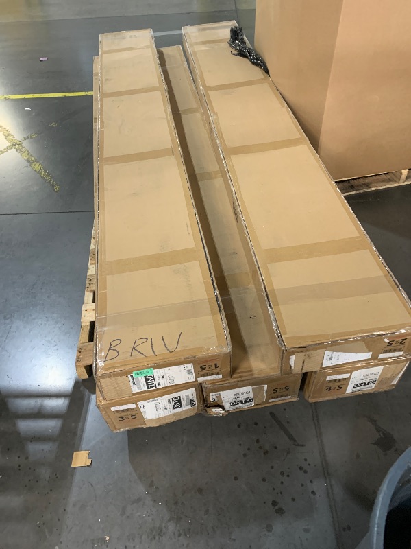 Photo 1 of ***FULL SET (BOXES 1-5)***
***TRUCK/TRAILER PICKUP ONLY*** 
Backyard Discovery Sarasota 18' x 10' Galvanized Steel Louvered Pergola Kit with Adjustable Roof, Shade, Rain Protection, High-Wind Rating, Gutter System for Outdoor Patio, Garden, Deck, Entertai