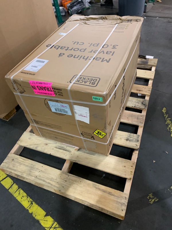 Photo 1 of ***FACTORY SEALED*** 
***TRUCK/TRAILER PICKUP ONLY*** 
BLACK+DECKER 3.0 Cu. Ft. Portable Washer, 26.5 lb. Capacity Washing Machine, 6 Cycles, Quick Connect Sink Adapter and Drain Hose Included, Transparent Lid & LED Display, BPW30MW, White