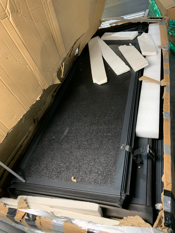 Photo 1 of ***TRUCK/TRAILER PICKUP ONLY***
stock photo for reference, its a different style
Xcover Low Profile Hard Folding Truck Bed Tonneau Cover, Compatible with 2019 2020 2021 2022 2023 2024 2025 Chevrolet Silverado/GMC Sierra 1500 5.8 Ft Bed