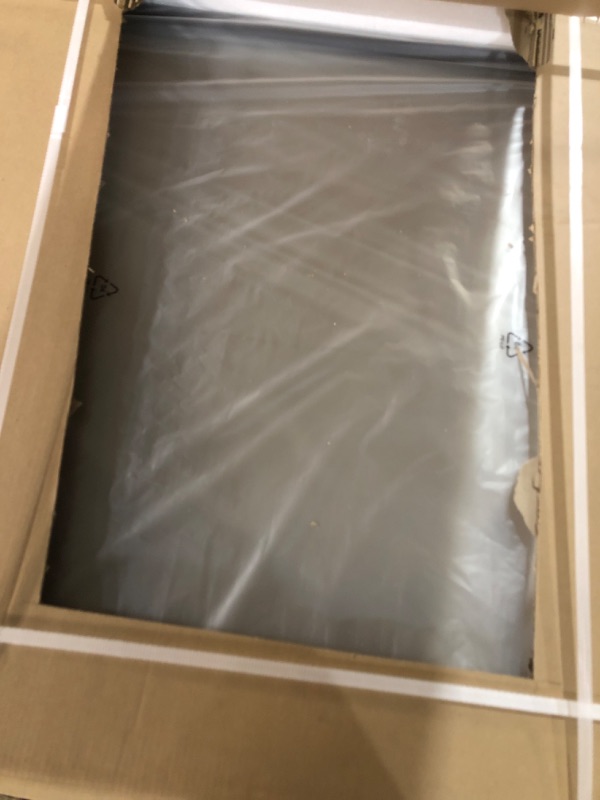 Photo 1 of ***FACTORY SEALED***Shower Door Screen 34"×74" For Bathroom - 5/16"(8mm) Thick Clear Tempered Glass Panel, Fixed Framless Water Resistant Shower Door, Matte Black