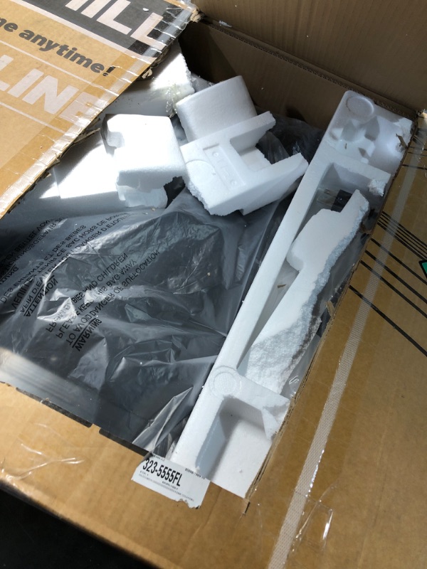 Photo 1 of ***DAMAGED SCREEN***PARTS ONLY***
TRAILVIBER Walking Pad Treadmill with 12% 9-Level Auto Incline, 450 lbs Capacity RGB LED Screen, Bluetooth Speaker Under Desk Treadmill, Compact Treadmills for Home Hiking, Black