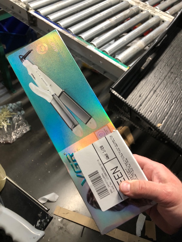 Photo 1 of ***FACTORY SEALED***VGR Dual Voltage(100~250V) Travel Curling Iron with European Plug Adapter for International Travel, Europe Travel Essentials for Women, European Travel Must Haves