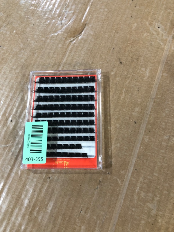 Photo 1 of ***MISSING PARTS***
AILAISHI Self Adhesive Eyelashes, 200D Fluffy No Glue Needed Lashes, DIY Lash Cluster Eyelash Extensions Kit 10?20mm,100pcs D Curl Soft Natural Lashes with Tweezers–Fake Cat Eye Individual Clusters