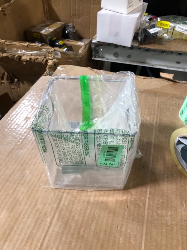 Photo 1 of ***MISING PARTS***
Sorbus Small Clear Plastic Storage Bins with Lids, Clear Stackable Storage Bins, Clear Toy Storage Bins, Clothes, Medicine, Makeup, Closet, Art Supply, Bathroom, Shoe, Toy Storage Organizer (2 Pack)