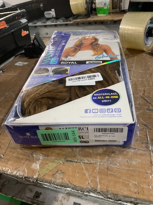 Photo 1 of -N-Go Masterclass Glueless 13X5 Pre-Plucked Hd Lace Front Wig - Royal (ALMOND)