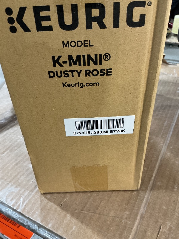 Photo 1 of ******* factory sealed*****Keurig K-Mini Single Serve K-Cup Pod Coffee Maker, 6 to 12oz Brew size, with Cord Storage, Perfect for Small Spaces, Dusty Rose