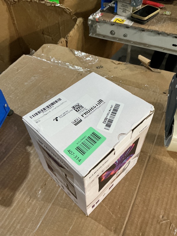 Photo 1 of ?Electric Focus?Magcubic Mini Projector 4K Support, Portable Projector with WiFi 6 and Bluetooth 5.4, Smart Proyector, 5W Soundbase Speaker, 180°Rotation for Home Theater