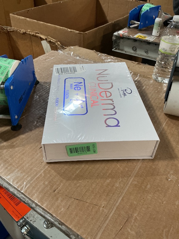 Photo 1 of ***** factory sealed *****Pure Daily Care NuDerma Clinical Portable Skin Therapy Wand, Machine with 6 Fusion Neon + Argon Wands – Anti Aging - Clarifying - Skin Tightening & Radiance - Wrinkle Reducing