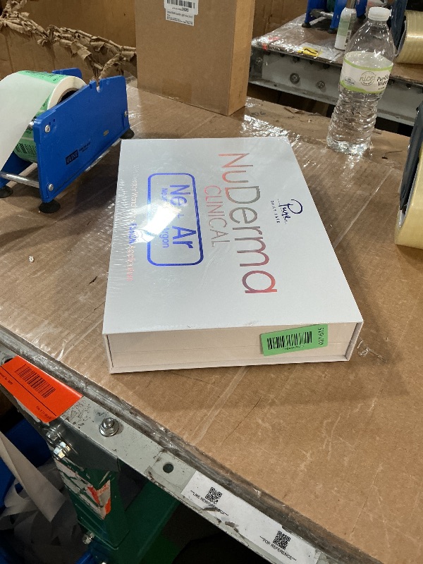 Photo 1 of ****** factory sealed ******Pure Daily Care NuDerma Clinical Portable Skin Therapy Wand, Machine with 6 Fusion Neon + Argon Wands – Anti Aging - Clarifying - Skin Tightening & Radiance - Wrinkle Reducing