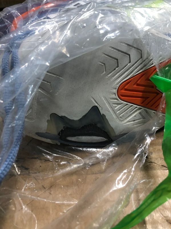 View 3 of ** HEAVILY USED**REFER TO PHOTOS**
K-Swiss Men's Ultrashot 4 Tennis Shoe, Lucent White/Infinity/Scarlet Ibis, 9 M