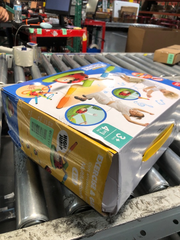 Photo 1 of ***MISSING PARTS***
4 in 1 Musical Jump, Toss Ring Game, Baseball Toys and Stomping Launch Rocket Launcher for Kids Toys & Games with Remote, Indoor Outdoor Toys for Kids Ages 4-8 3-5 Baseball Party Favors Birthday Gift