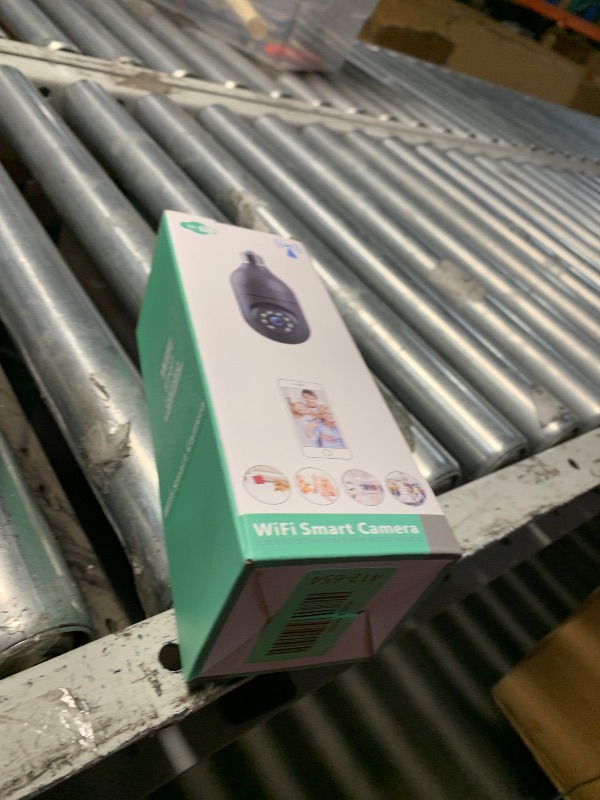Photo 1 of ***ONLY 1*** 2K Light Bulb Camera Outdoor, 2.4/5GHz Wi-Fi 6 Security Cameras Wireless Outdoor, 360° PTZ Cameras for Home Security with Color Night Vision, AI Human Detection, 2 Way Talk, Easy Installation,