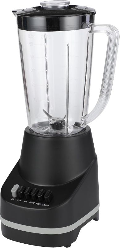 Photo 1 of ***MISSING PARTS***
6-Speed Blender with 48 oz/1.5 L Pitcher, Black