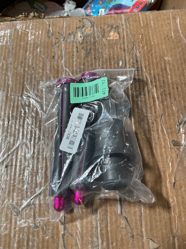Photo 1 of 1.2 Inch/30MM Long Hair Curling Iron Barrels for Dyson Airwrap HS01 HS05 Attachment Parts Hair Tool, with Adaptor for Dyson Hair Dryer Converting to Airwrap Styler, 1 Pair