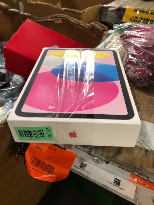 Photo 1 of ***ICLOUD LOCKED***Apple iPad 11-inch: A16 chip, 11-inch Model, Liquid Retina Display, 128GB, Wi-Fi 6, 12MP Front/12MP Back Camera, Touch ID, All-Day Battery Life — Pink