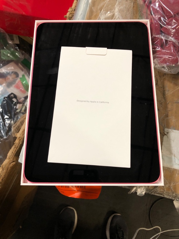 Photo 1 of ***ICLOUD LOCKED***Apple iPad 11-inch: A16 chip, 11-inch Model, Liquid Retina Display, 128GB, Wi-Fi 6, 12MP Front/12MP Back Camera, Touch ID, All-Day Battery Life — Pink