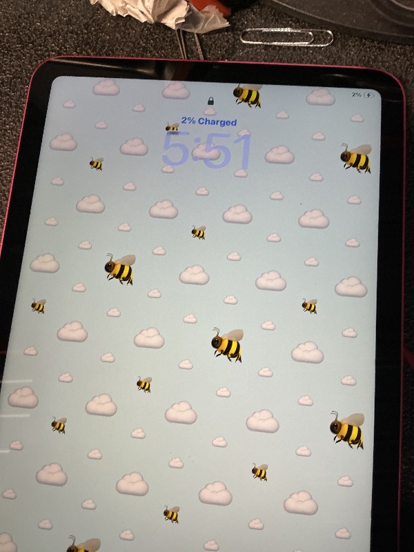 Photo 1 of ***ICLOUD LOCKED***Apple iPad 11-inch: A16 chip, 11-inch Model, Liquid Retina Display, 128GB, Wi-Fi 6, 12MP Front/12MP Back Camera, Touch ID, All-Day Battery Life — Pink