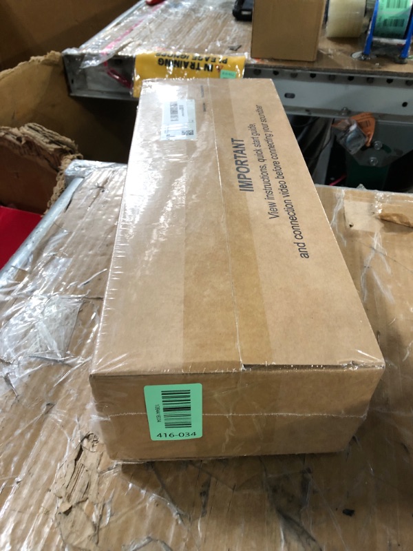 Photo 1 of ***LIKE NEW/OPEN BOX***
MZEIBO Sound Bar, 50W Soundbar for Smart TV Bluetooth 5.3 Speaker 17Inch with ARC/Optical/AUX Connection Surround for Home Theater Audio TV/PC/Gaming/Projectors