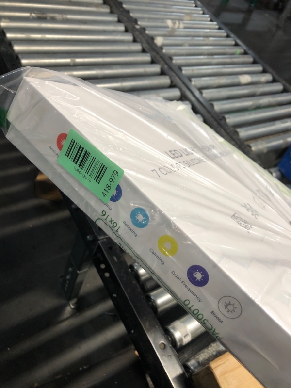 Photo 1 of ***FACTORY SEALED***Nourished Bodynskin LED Light Therapy Face & Neck Mask - Facial Skin Care Device - 7 Colors Red & Blue - Rejuvenation, Anti-aging Product for Wrinkles