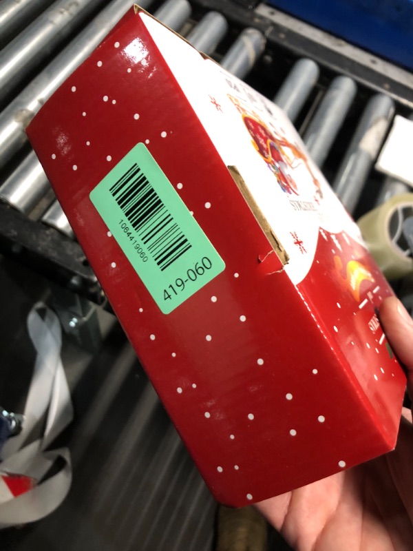 Photo 1 of [Timer] Christmas Window Decorations, 3 Pack Snowflake Christmas Window Lights with Suction Cup, Hanging LED Battery Operated Xmas Lights Indoor Outdoor Xmas Tree Fireplace Home Party Decor - While