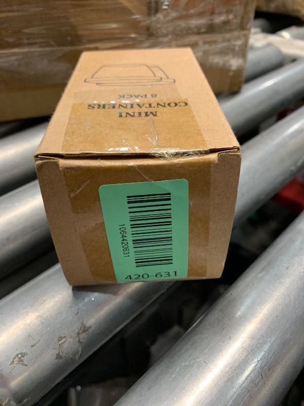 Photo 1 of [8 Pack] Salad Dressing Container To Go, 2.4oz Small Condiment Containers with Leakproof Silicone Lids, Reusable Stainless Steel Sauce Cups for Lunch Bento Box, Picnic and Travel