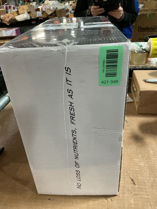 Photo 1 of ****** FACTORY SEALED **********lactoseJuicer Machines with 5.8" Large Feed Chute, Cold Press Juicer for Whole Vegetables and Fruits 400W, Slow Masticating juicer Easy to Clean Juice Extractor Machine High Juice Yield