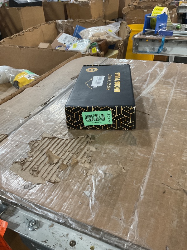 Photo 1 of ***missing items***QOGRISUN 15-Pack Small Solid Brass Cabinet Knobs, Round Ball Gold Knobs for Dresser Drawer, 0.9-Inch Diameter, Mini Sphere Cabinet Pulls, Brushed Brass Finish