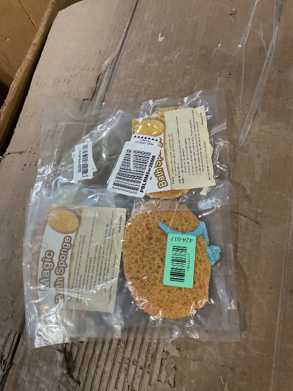 Photo 1 of * missing one sponge*
Bath Sponges for Shower, Azymi 4-Pack Sponge Bath for Women Men, Exfoliating Sponge Body Puff with Dense Foam for Gentle & Deep Cleansing, Ultra-Soft for Sensitive Dry Skin