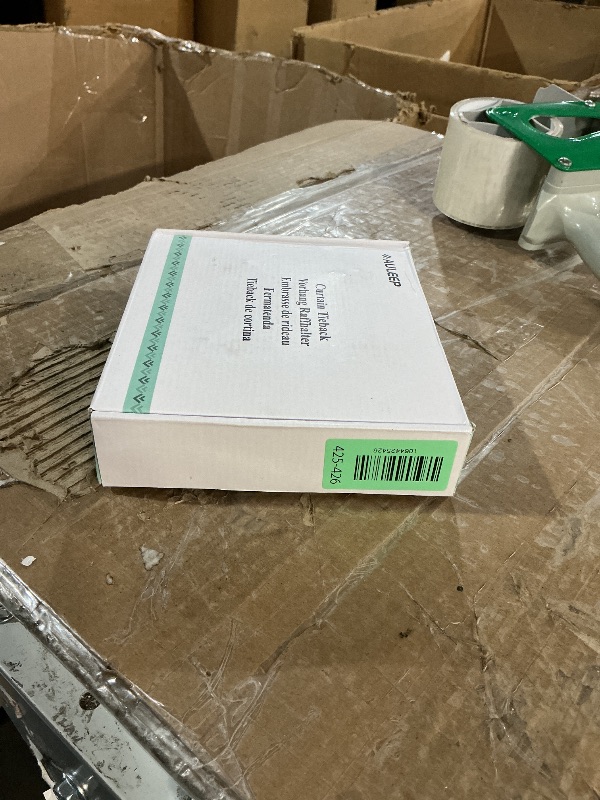 Photo 1 of ***MISSING PARTS***
AULEEP Magnetic Curtain Tiebacks, 4 Pack Magnetic Crystal Decorative Drapes Curtain Clips Buckle, Flower Curtain Tie Back, European and American Style (Silver)