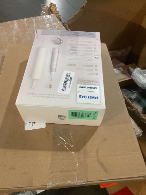 Photo 1 of Philips Sonicare DiamondClean 9900 Prestige Electric Toothbrush - with SenseIQ Technology and Advanced AI App, 5 Brushing Modes, 3 Intensity Levels, Charging Travel Case, Champagne, HX9990/11