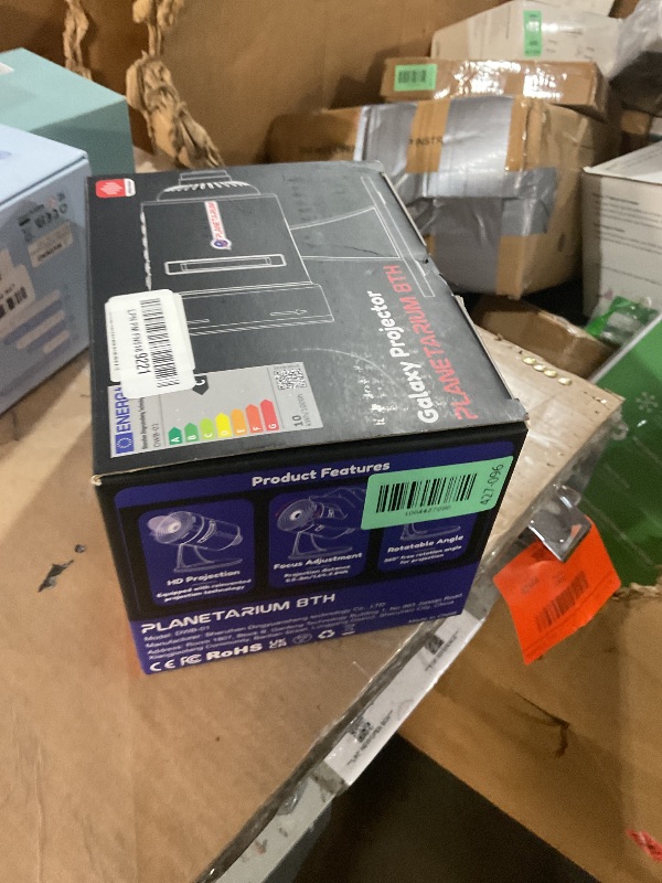 Photo 1 of [White Noise] Galaxy Projector, 28 Soothing Sounds Star Projector Sound Machine, Solar System Space Planetarium Projector Night Light, Room Decor for Ceiling Bedroom Kids Adults Sleep Trainer