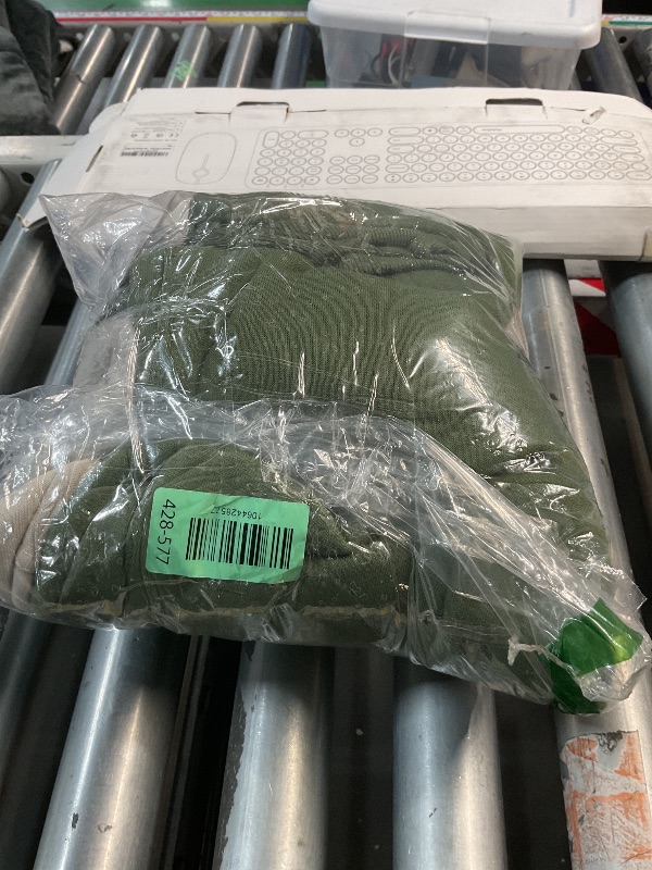 Photo 1 of ***2 PACK*** BEIGE AND GREEN**DKNY Boys Sweatpants - 2 Pack Active Performance Soft Fleece Boys Joggers Athletic Pants with Elastic Waistband and Pockets, Size 14, Medium Grey Heather/Black/Olive/Stone