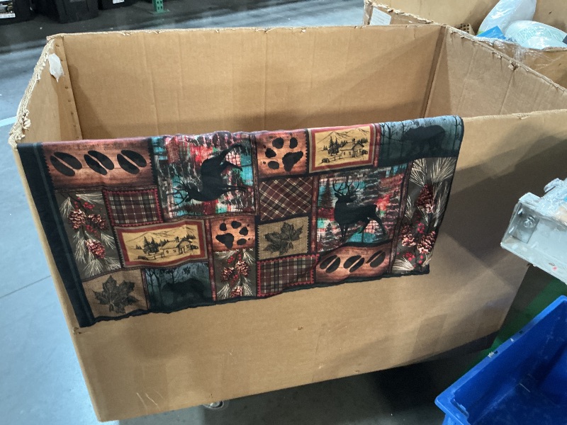 Photo 1 of ***STOCK IMAGE FOR REFERENCE*** Brown Lumbar Pillow Cover 14x36 Long Body Pillow Covers for Bed,Rustic Cabin Lodge Bear Moose Deer Country Decorative Accent Throw Pillowcase Vintage Pillowcases Couch Pillows Cover for Bedroom