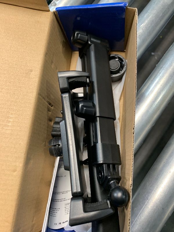 Photo 1 of (MISSING A SCREW FOR IT) PEMOTech iPad Holder for Car Essentials for Women, [3 in 1 Extension Arm] Adjustable iPad Clip for Back Seat,Car Tablet Holder Back Seat for Kids Fixed by Knob,Universal for All 4.7-12.9" Devices