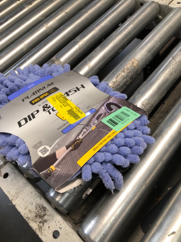 Photo 1 of ***PARTIAL SET, MISSING HANDLE  - PRICE ADJUSTED*** Platinum Series Xl Car Washing Microfiber Mop Extends to 48
