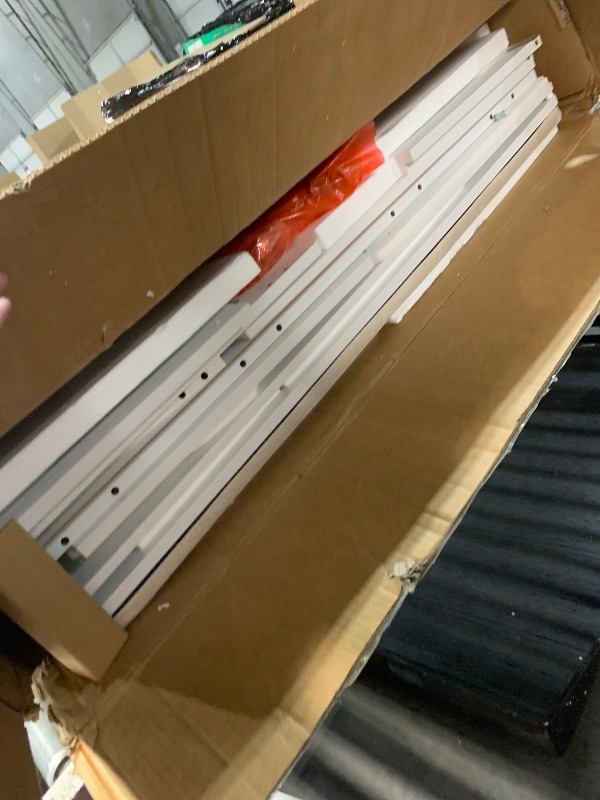 Photo 1 of ***LOOSE HARDWARE MAY BE MISSING PARTS***
Seetech Farmhouse Shoe Storage Bench, Entryway Bench with Cushion Seat, Lift Top Storage, Adjustable Shelf, 3 Doors, 330 lbs Capacity, Storage Bench for Entryway, Bedroom, Living Room (White)