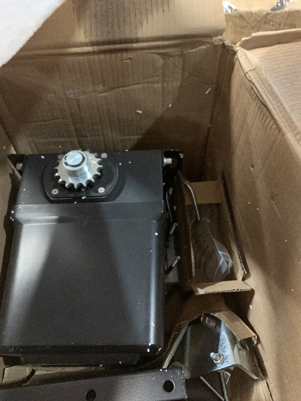 Photo 1 of ************FOR PARTS ONLY- MISSING PARTS**************
TOPENS CK2500 Automatic Sliding Gate Opener Chain Drive Electric Gate Motor for Heavy Driveway Slide Gate Up to 5700 Pounds Security Gate Operator AC Powered with 20ft Roller Chain and Remote Control