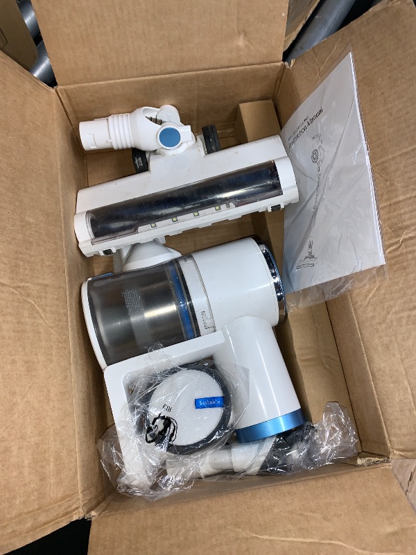 Photo 1 of ***MISSING PARTS***
**READ NOTES**
VIPSUN Cordless Vacuum Cleaner with Self-Standing, LED Screen Stick Vacuum Cleaners for Home, Lightweight Powerful Suction Vacuum, 6-in-1 Rechargeable Vacuum for Carpets, Pet Hair, Hardwood Floors