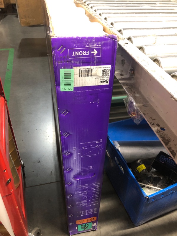 Photo 1 of ***FACTORY SEALED, OPENED FOR INSPECTION***Roku Smart TV 2025 – 65-Inch Select Series, 4K HDR TV – RokuTV with Enhanced Voice Remote – Flat Screen LED Television with Wi-Fi for Streaming Live Local News, Sports, Family Entertainment