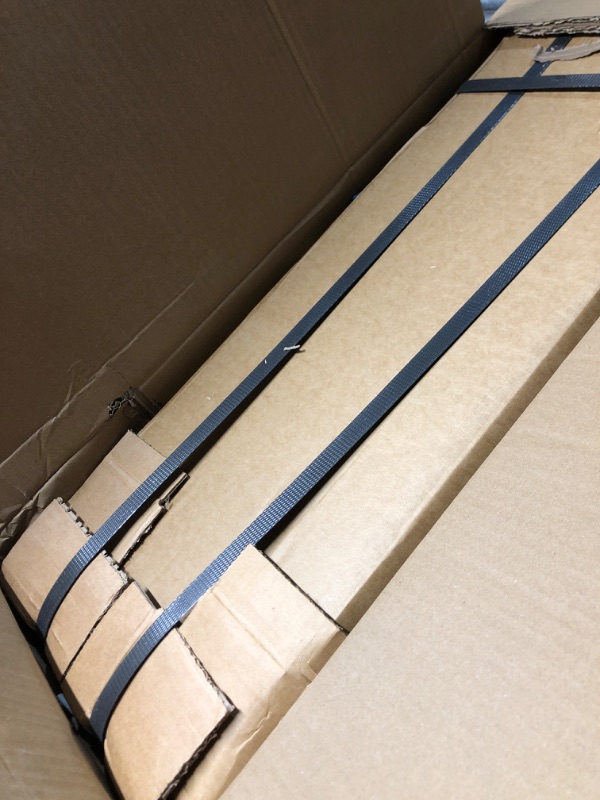 Photo 1 of **PARTS ONLY/SEE NOTES** Wall Room Divider with Storage Shelves, Modern Freestanding Room Divider Screen, Open Room Wood Partition for Home & Office Decor (White + Black, 47.2" L x 9.5" W x 79.5" H)