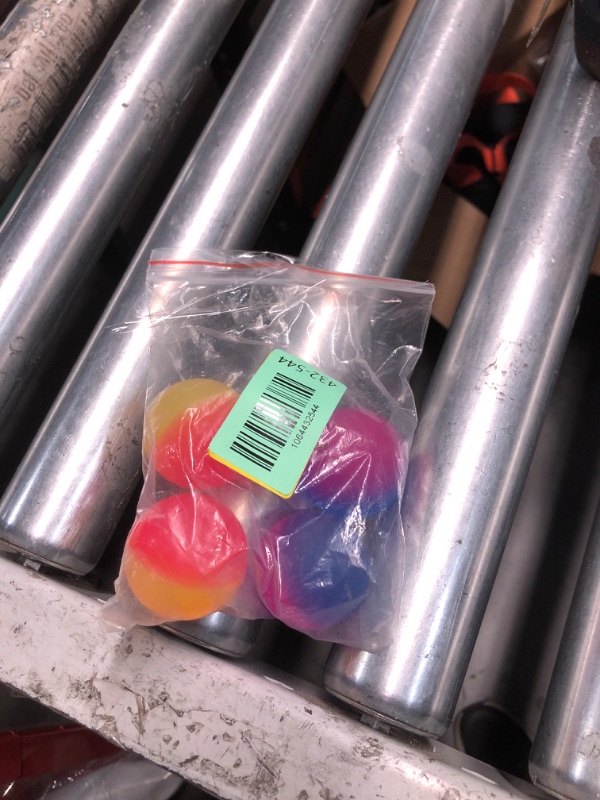 View 2 of ***PARTIAL SET, only 4  - PRICE ADJUSTED***Irrmshr 45 mm Jumbo Bouncy Balls for Kids,Rubber High Bouncing Ball in Bright Colors for Boys Girls Multi-Item Party Favor