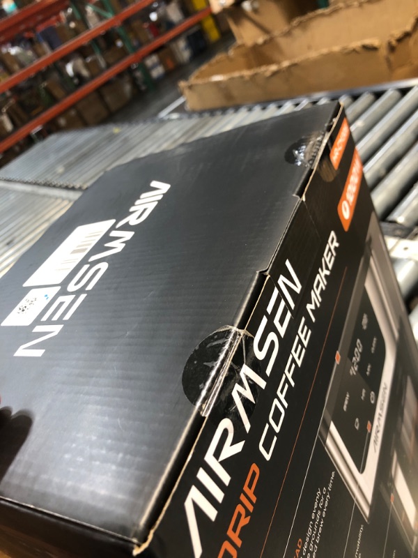 Photo 1 of ***FACTORY SEALED*** AIRMSEN 14-Cup Programmable Drip Coffee Maker – 1000W Fast Brewing Coffee Machine with Timer, Delay Start & 2H Keep-Warm, 73oz Tank, Touchscreen & Glass Carafe – Perfect for Home & Office Use