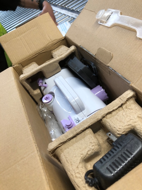 Photo 1 of ***MISSING PARTS***
Sewing Machine for Beginners & Kids, Mini Portable Sewing Machines with 12 Built-in Stitch Patterns, 2-Speed Foot Pedal, Perfect for Teaching Daughter Granddaughter to Sew(with 27 Pieces Sewing Kit)