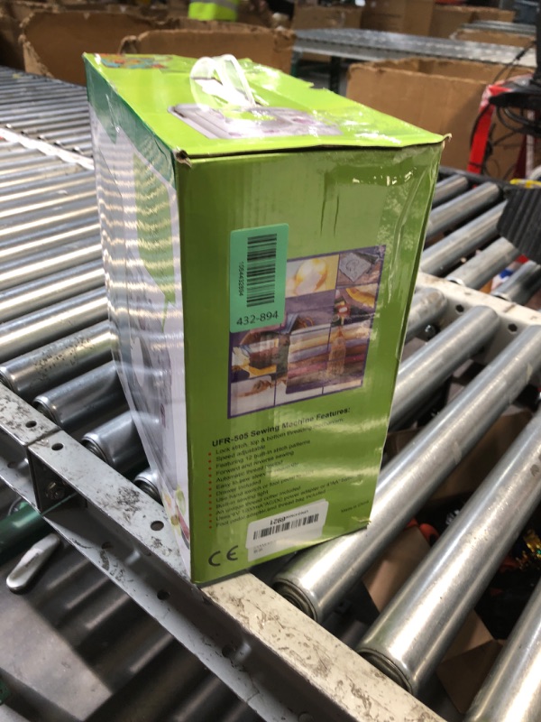 Photo 1 of ***MISSING PARTS***
Sewing Machine for Beginners & Kids, Mini Portable Sewing Machines with 12 Built-in Stitch Patterns, 2-Speed Foot Pedal, Perfect for Teaching Daughter Granddaughter to Sew(with 27 Pieces Sewing Kit)