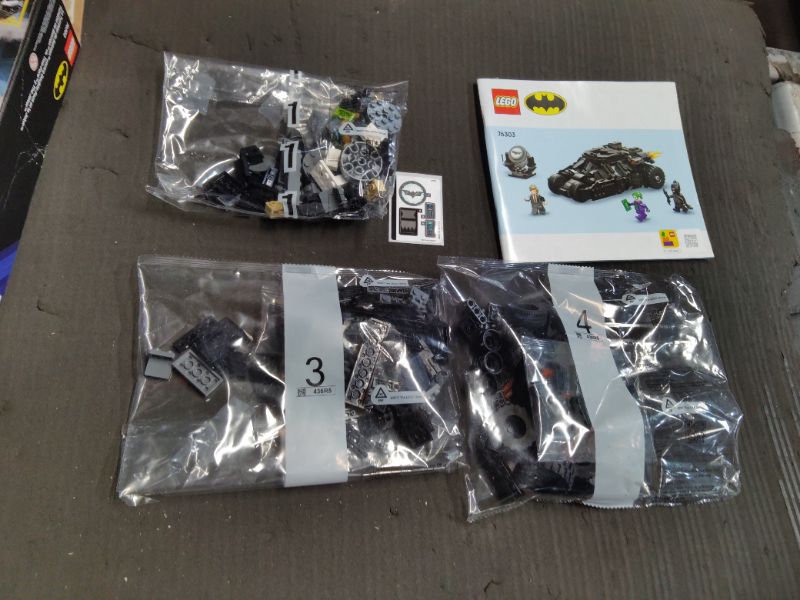 Photo 1 of ***FACTORY SEALED***LEGO DC Batman Tumbler vs. Two-Face & The Joker Toy Building Set - Superhero Batmobile Toy from The Dark Knight for Kids, Boys and Girls, Ages 8+ - Gift Idea for Birthday and Batman Fans - 76303