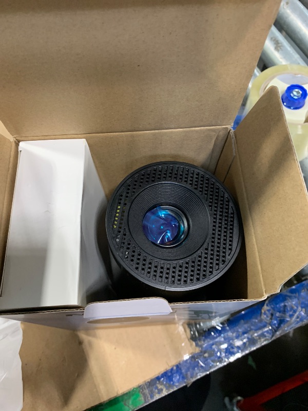 Photo 1 of [2026 Upgraded] Mini Projector 4K Supported 1080P FHD - Auto Keystone 270° Rotatable, WiFi 6 & Bluetooth 5.2, Smart Android TV OS, Portable Projector Compatible with HDMI/TV Stick/Laptop/Phone(Black)